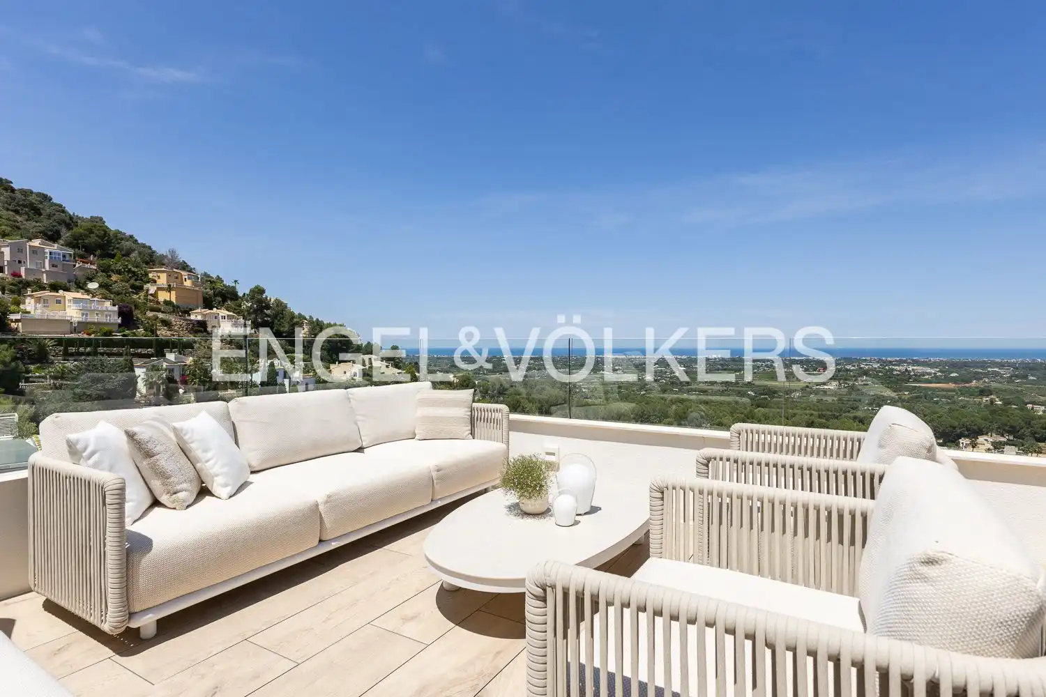 Terrace of Attic for rent in Pedreguer  with Air Conditioner, Heating and Terrace