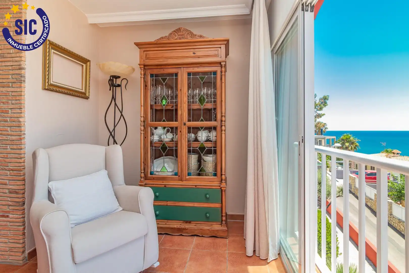 Terrassa de Casa o xalet en venda en Peñíscola / Peníscola amb Aire condicionat, Calefacció i Jardí privat