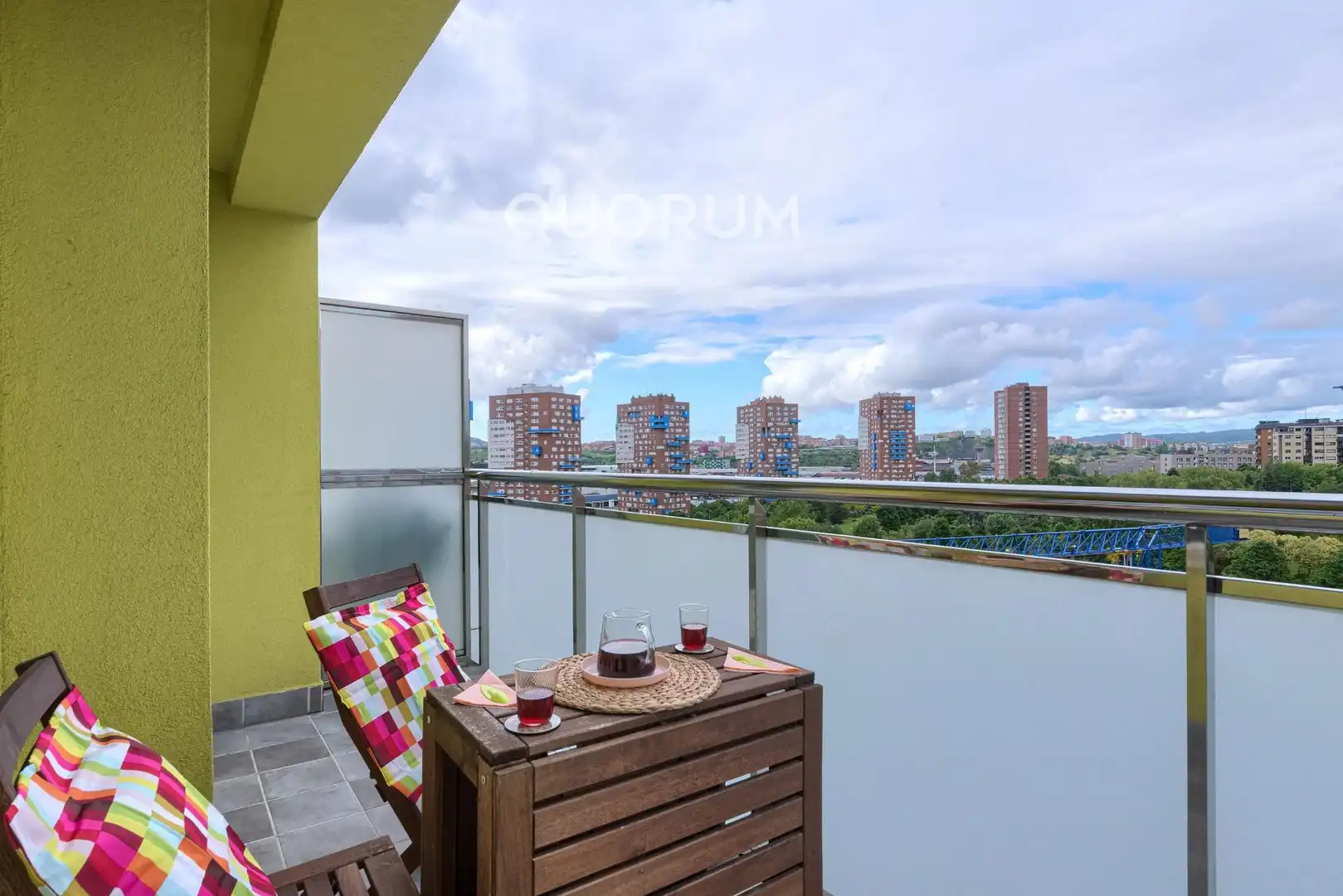 Terrasse von Wohnung zum Verkauf in Barakaldo  mit Privatgarten, Terrasse und Abstellraum