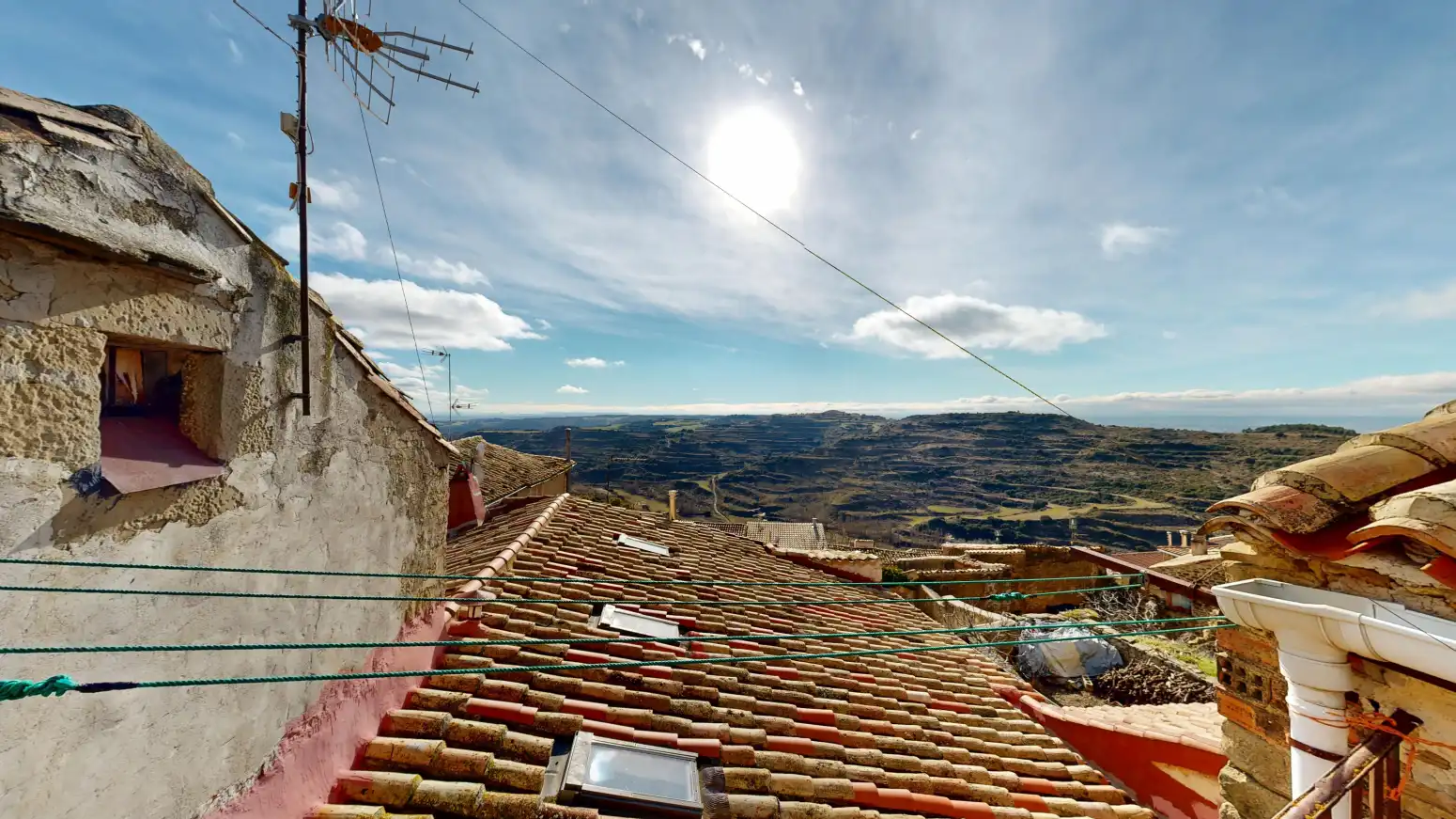 Vista exterior de Casa o chalet en venta en Ujué / Uxue con Calefacción, Parquet y Terraza