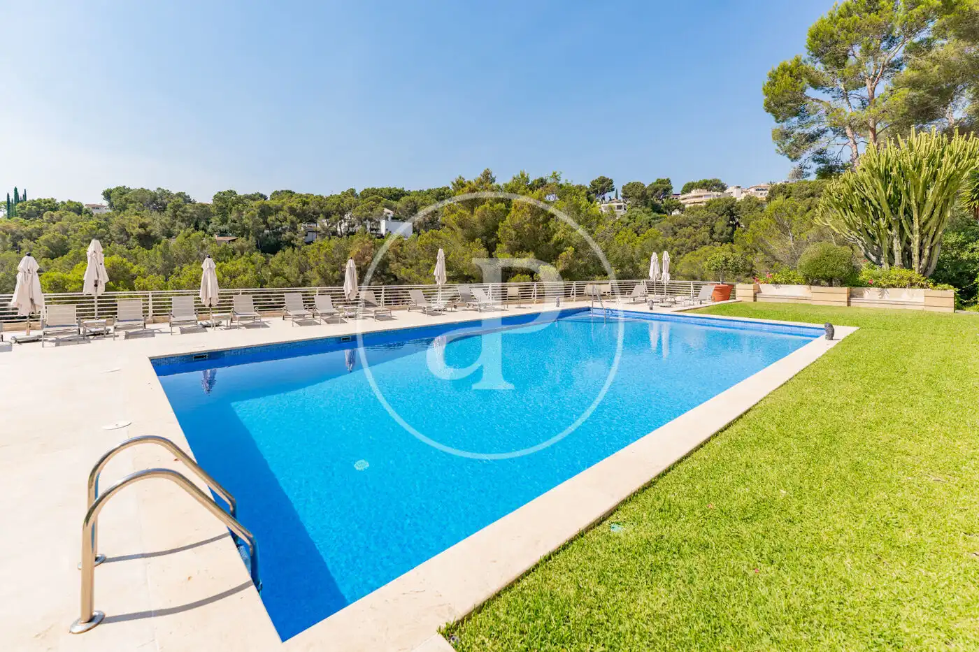 Schwimmbecken von Dachboden zum Verkauf in Calvià mit Klimaanlage, Heizung und Terrasse