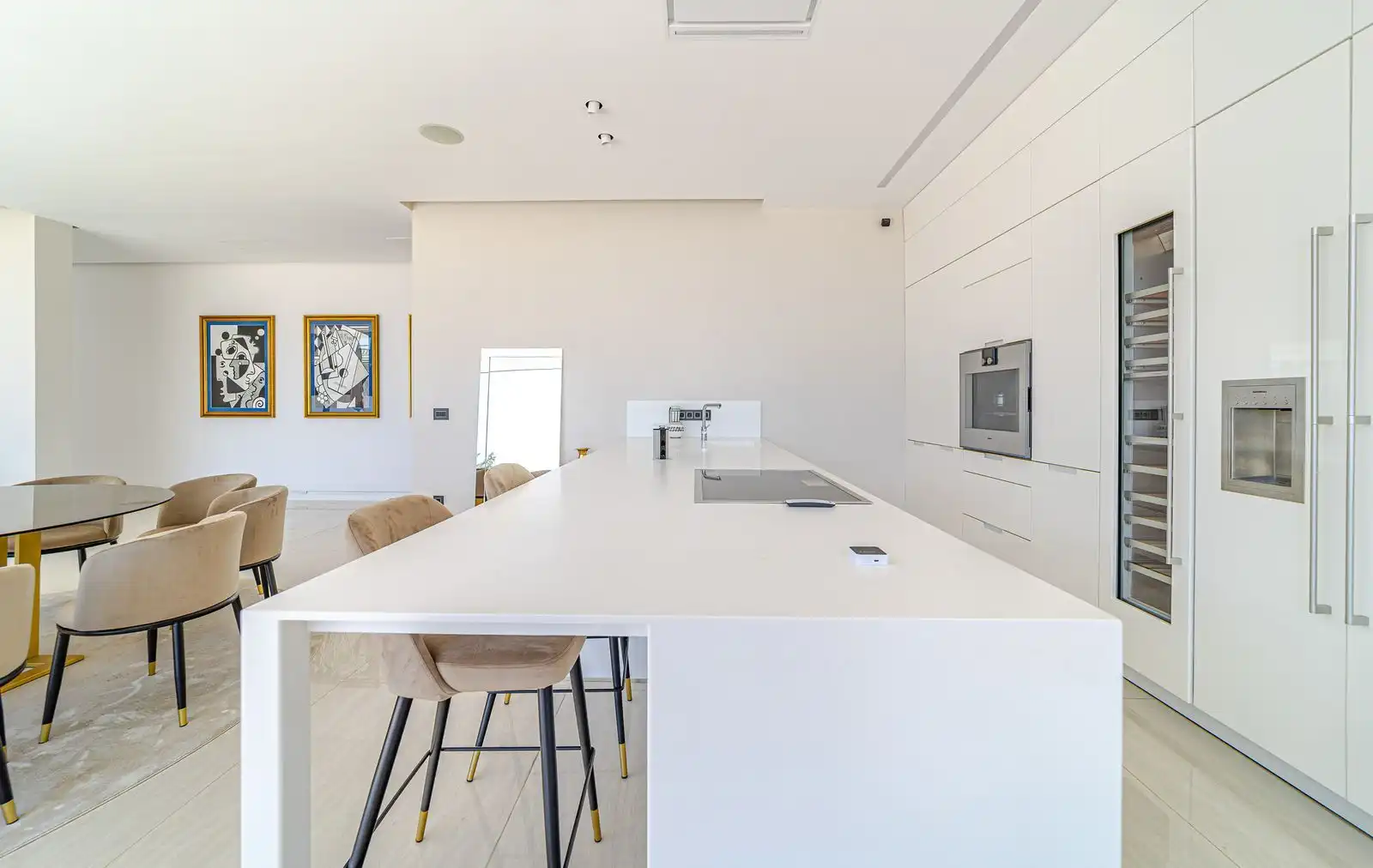 Küche von Haus oder Chalet zur Miete in Marbella mit Klimaanlage, Privatgarten und Terrasse