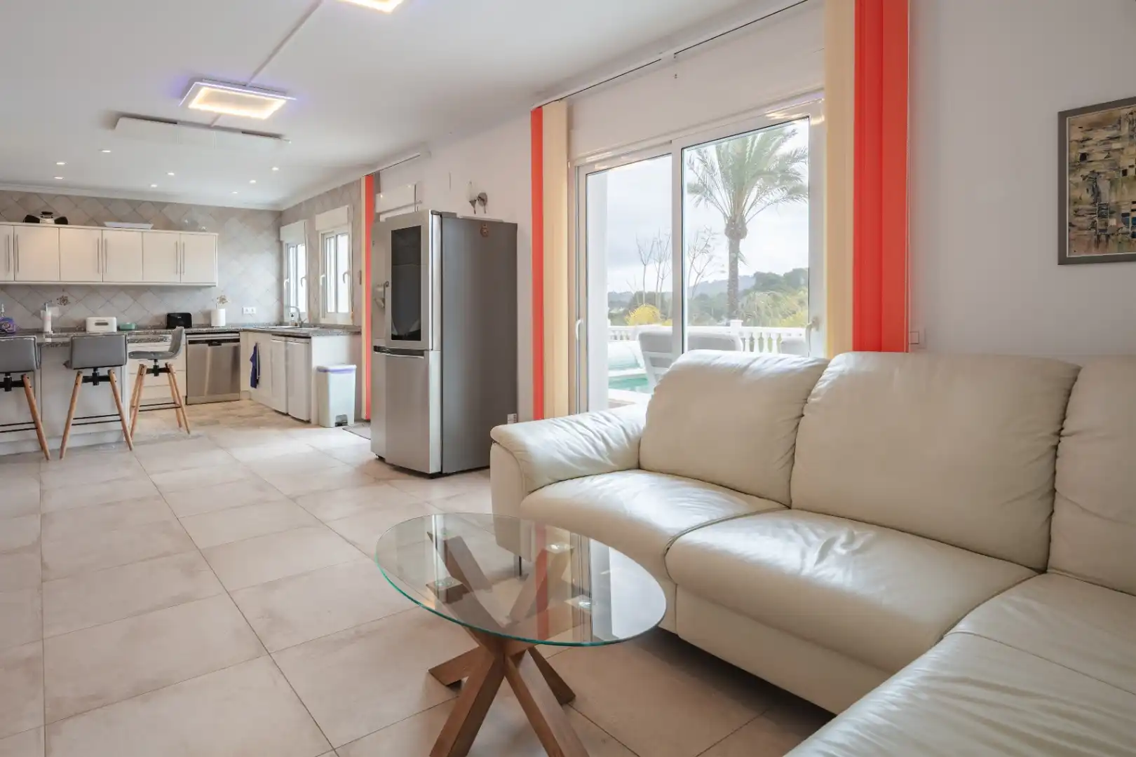 Living room of Houses for sale in Jávea / Xàbia  with Air Conditioner, Heating and Private garden