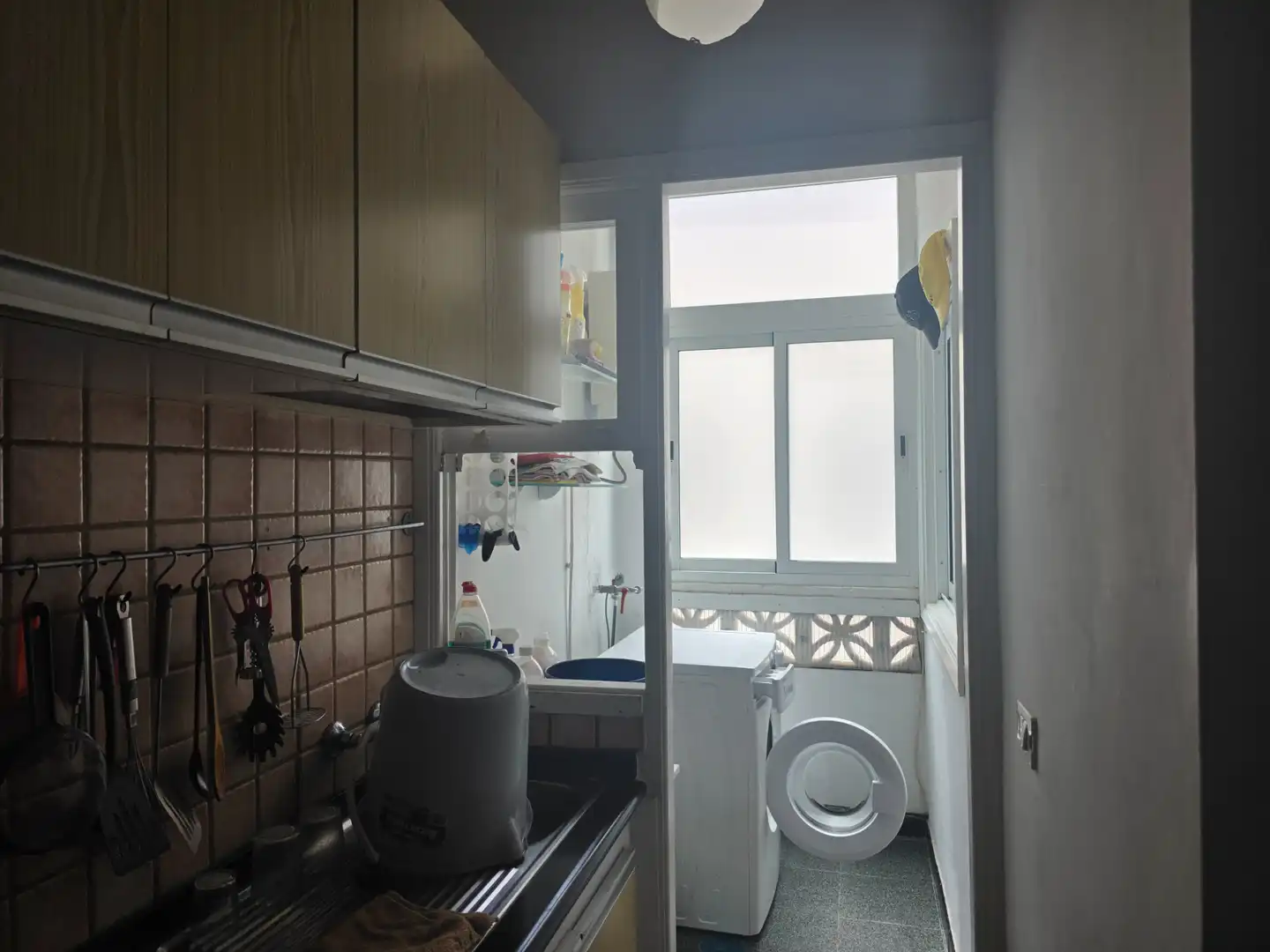 Kitchen of Flat for sale in Güímar  with Terrace, Storage room and Furnished