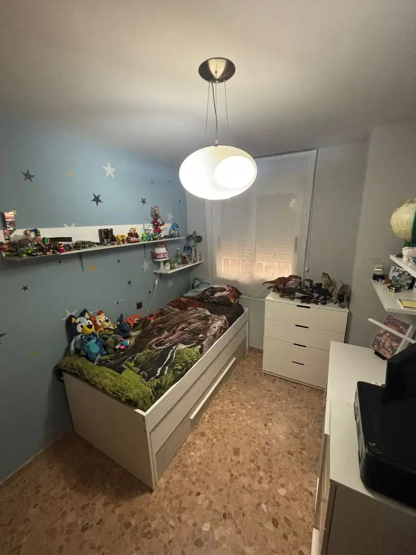 Schlafzimmer von Wohnung zum Verkauf in Burriana / Borriana mit Klimaanlage, Heizung und Terrasse