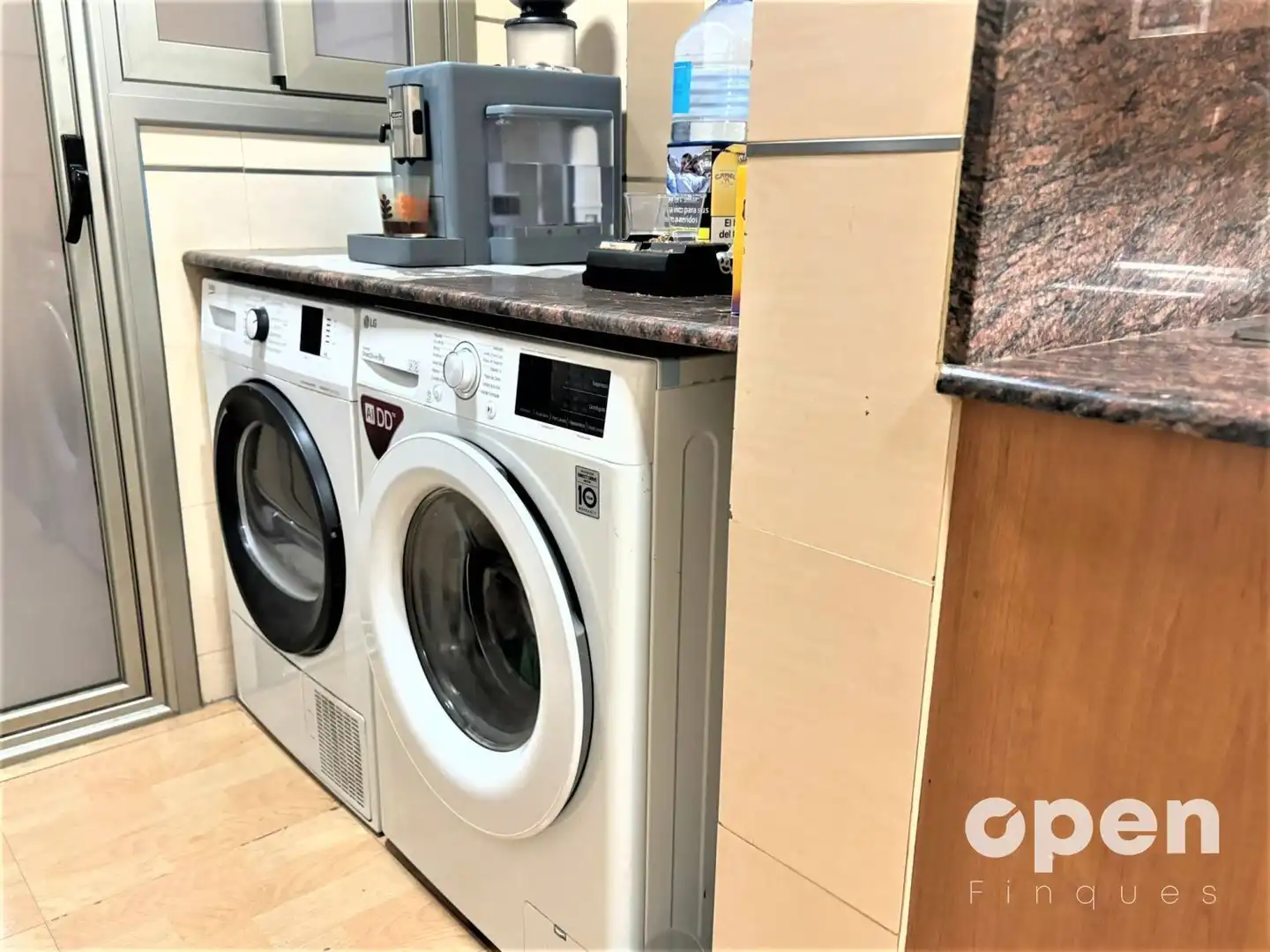Kitchen of Flat for sale in Terrassa  with Heating and Parquet flooring