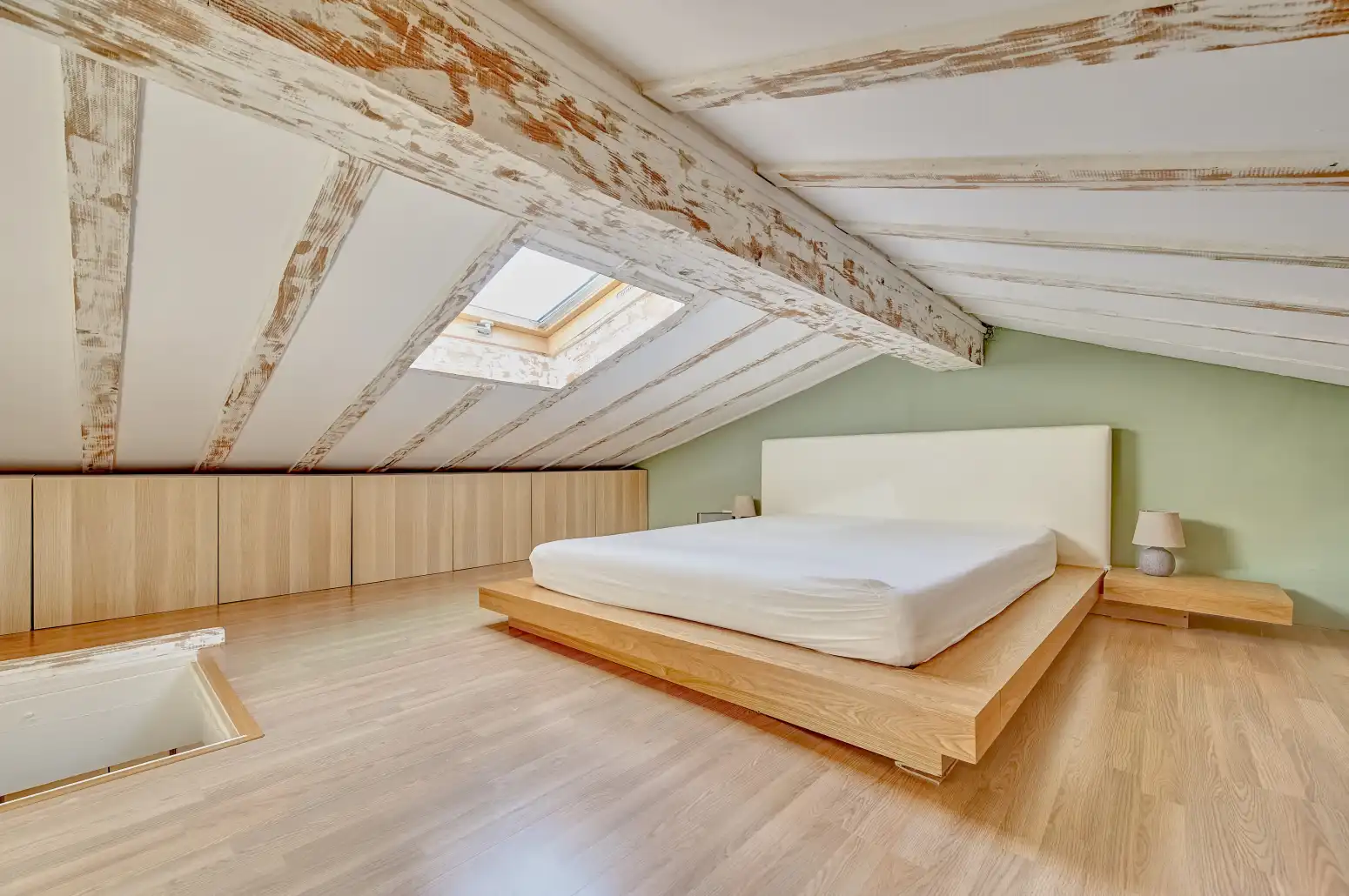 Schlafzimmer von Wohnung zum Verkauf in  Pamplona / Iruña mit Heizung und Parkett