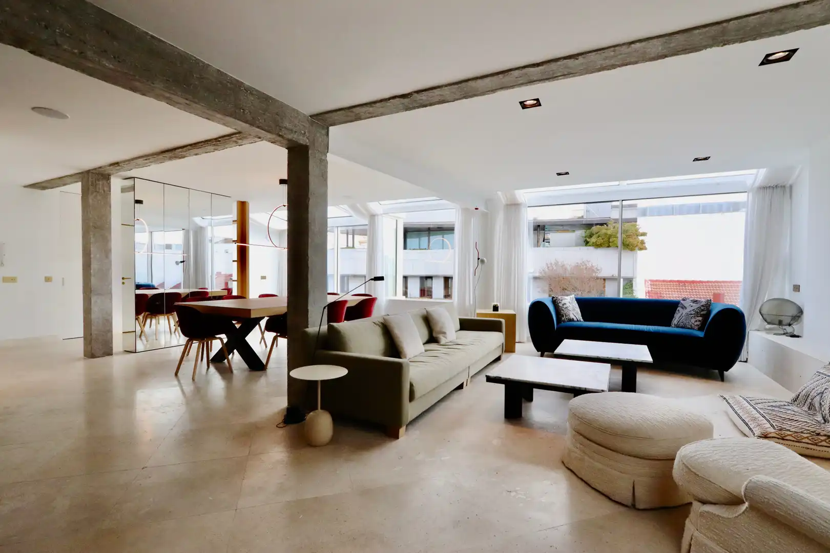 Living room of Attic for sale in Madrid  with Air Conditioner, Heating and Parquet flooring