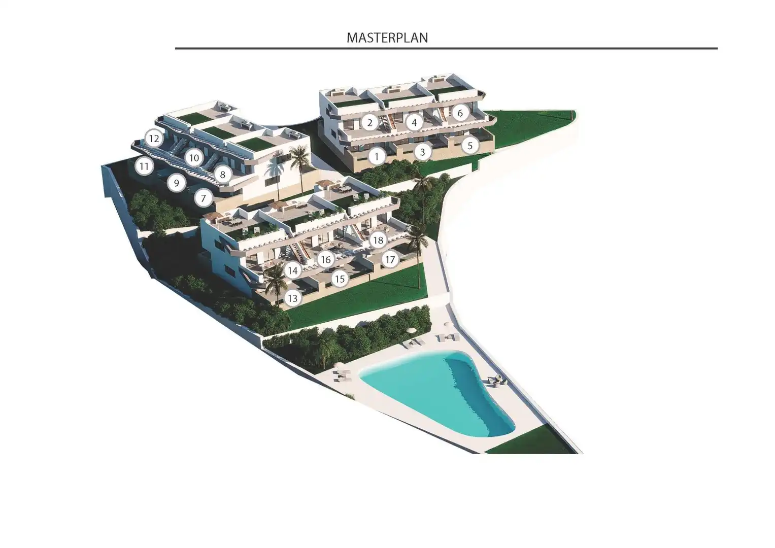 Bungalow with pool for sale in Balcón de Finestrat - Terra Marina, imagen 18