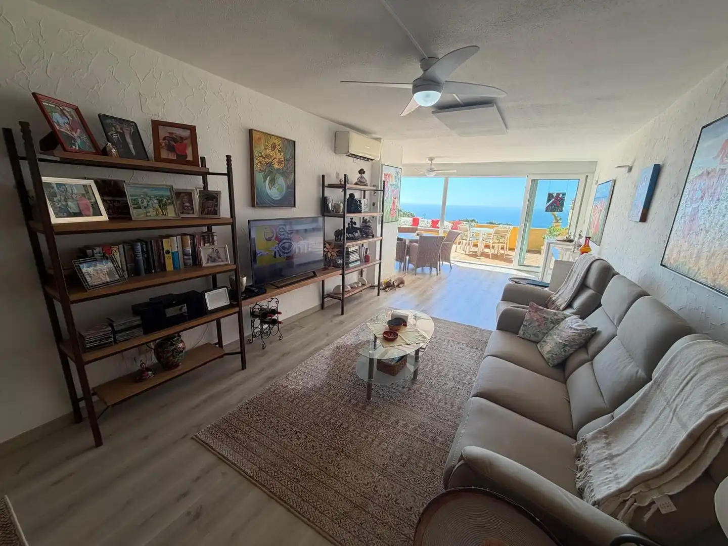 Sala de estar de Piso en venta en Altea con Aire acondicionado, Calefacción y Terraza