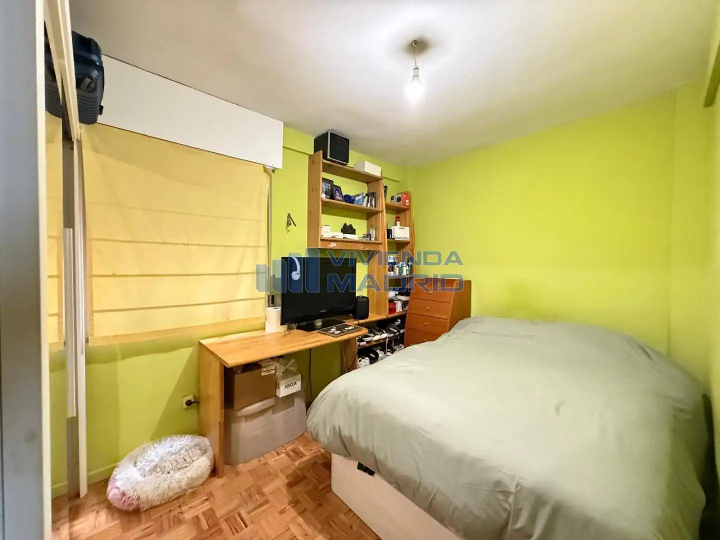 Schlafzimmer von Wohnung zum Verkauf in Móstoles mit Klimaanlage, Terrasse und Abstellraum
