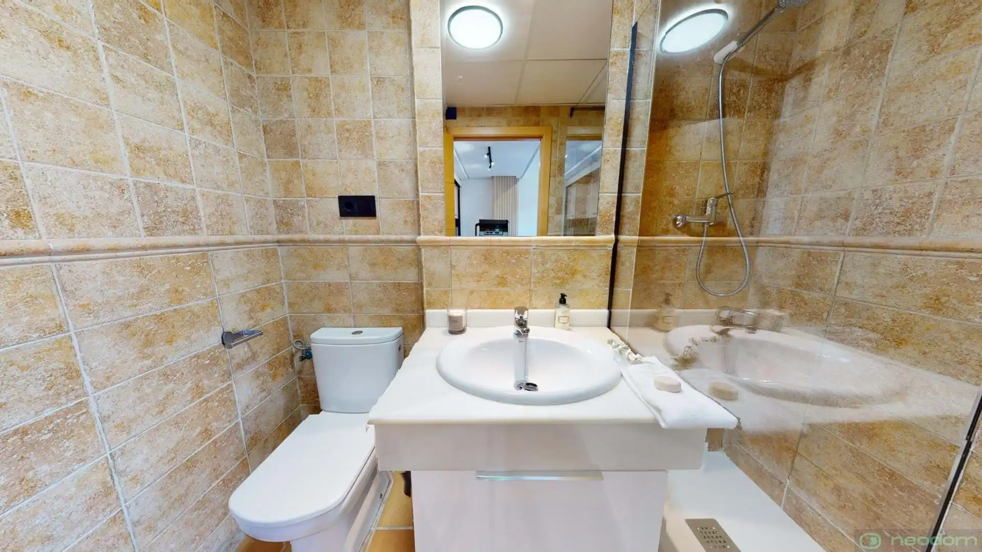 Badezimmer von Wohnung zum Verkauf in Archena mit Terrasse
