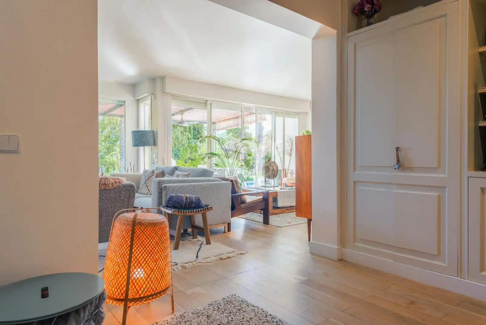 Wohnzimmer von Haus oder Chalet zum Verkauf in Pozuelo de Alarcón mit Klimaanlage, Heizung und Terrasse