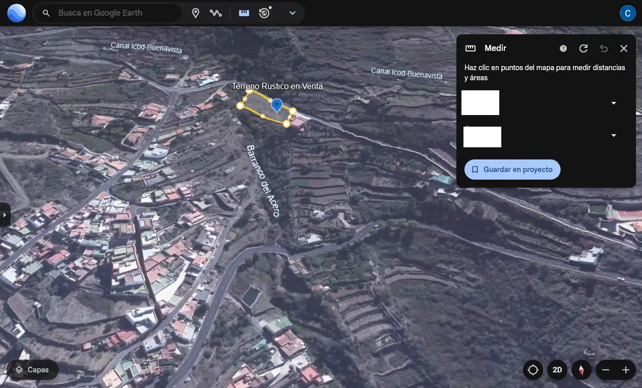 Land for sale in Carretera Vieja a la Vega, 5, La Vega - El Amparo - Cueva del Viento
