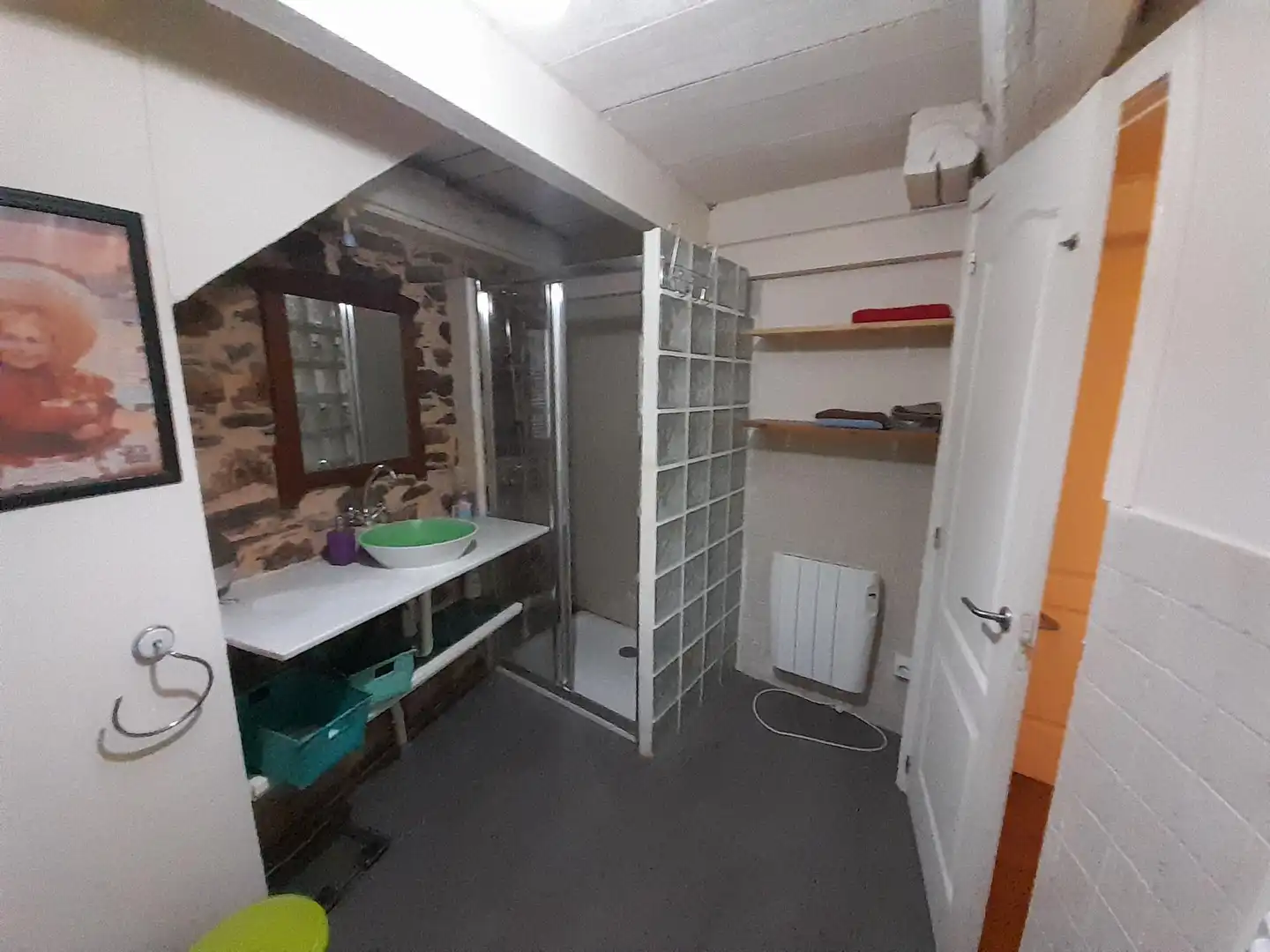 Bathroom of Houses for sale in Ponferrada  with Heating, Furnished and Balcony