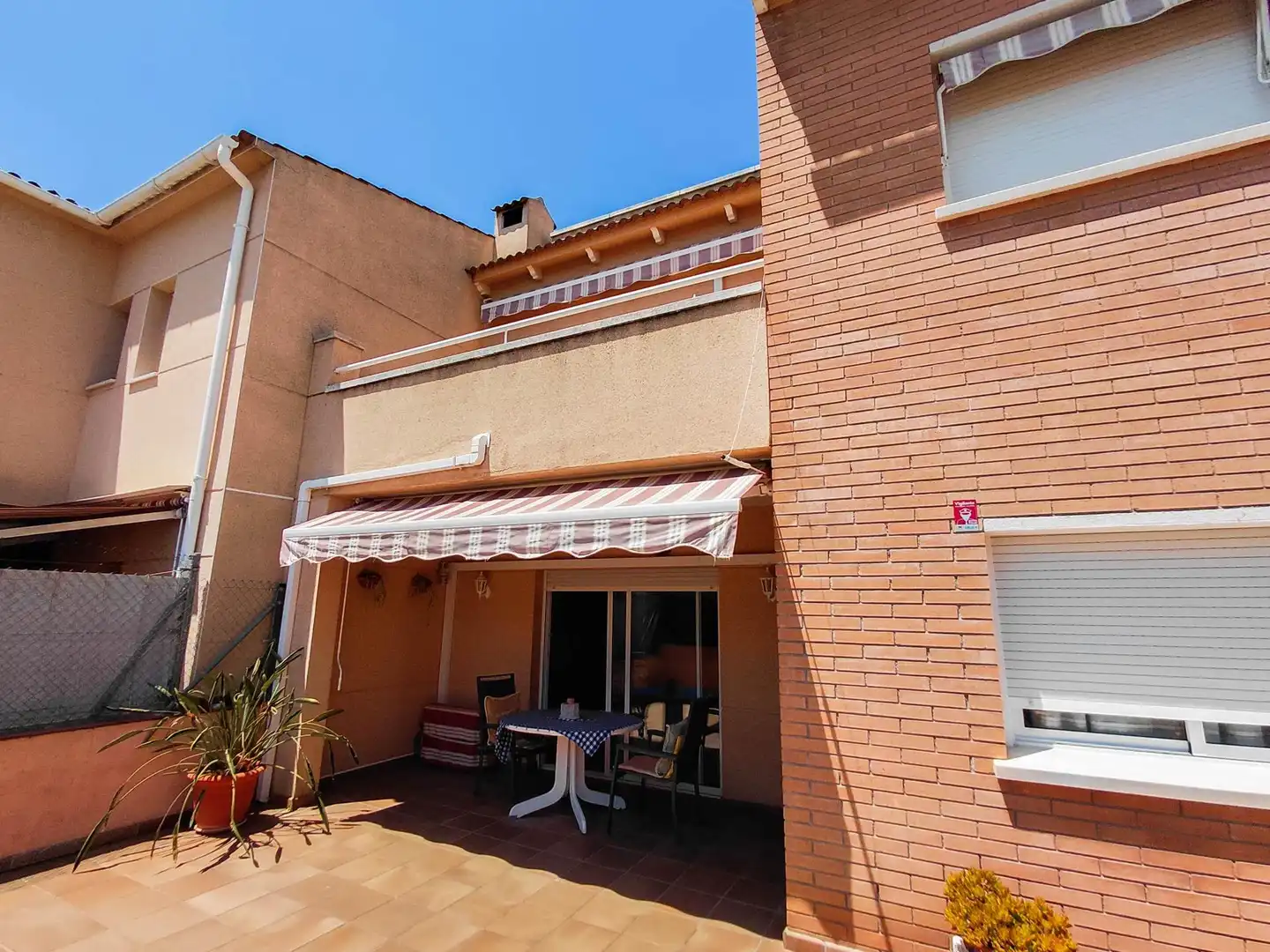 Terrassa de Casa adosada en venda en Cunit amb Aire condicionat, Calefacció i Terrassa