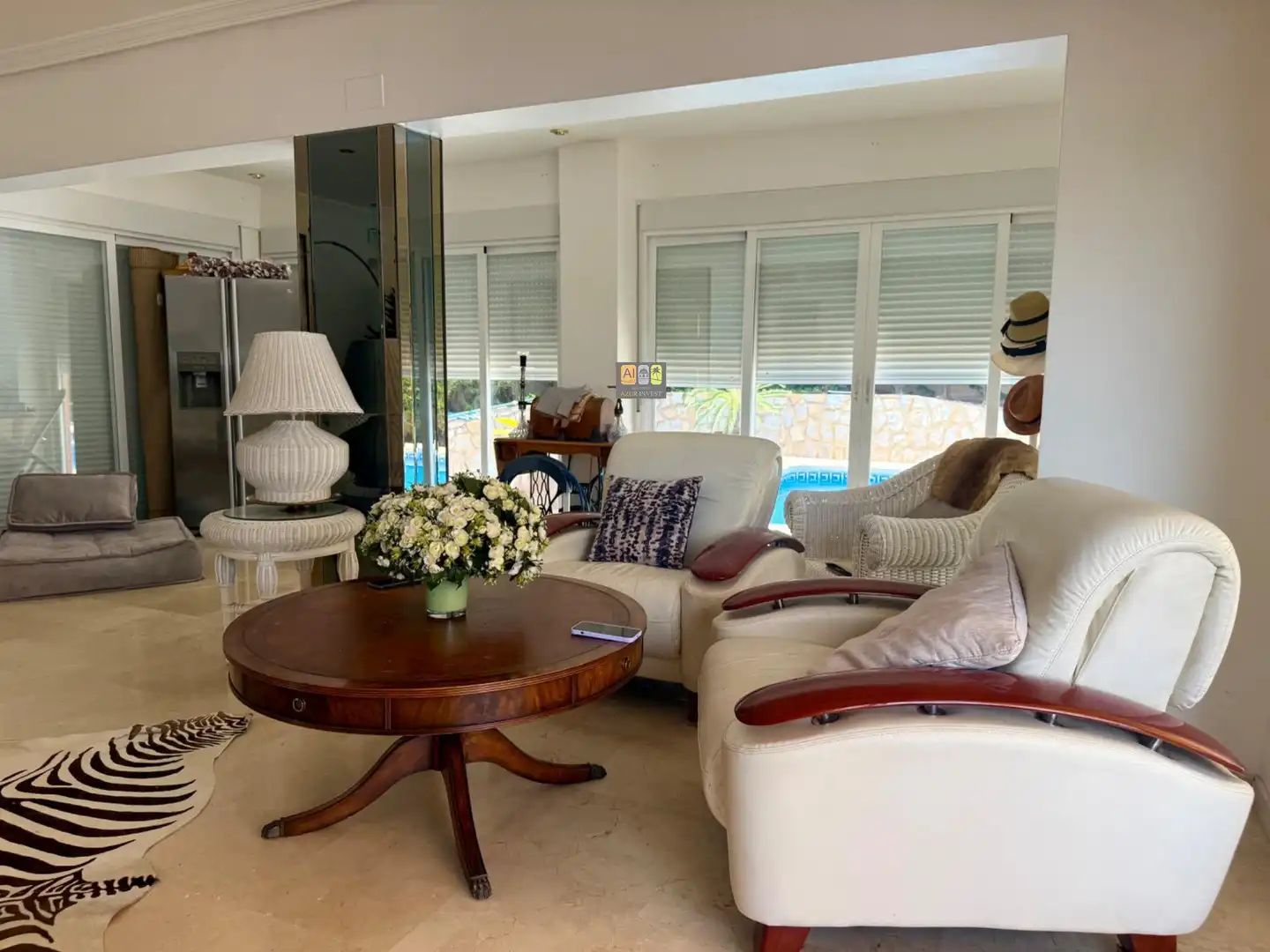 Sala d'estar de Casa o xalet en venda en La Nucia amb Aire condicionat, Calefacció i Jardí privat