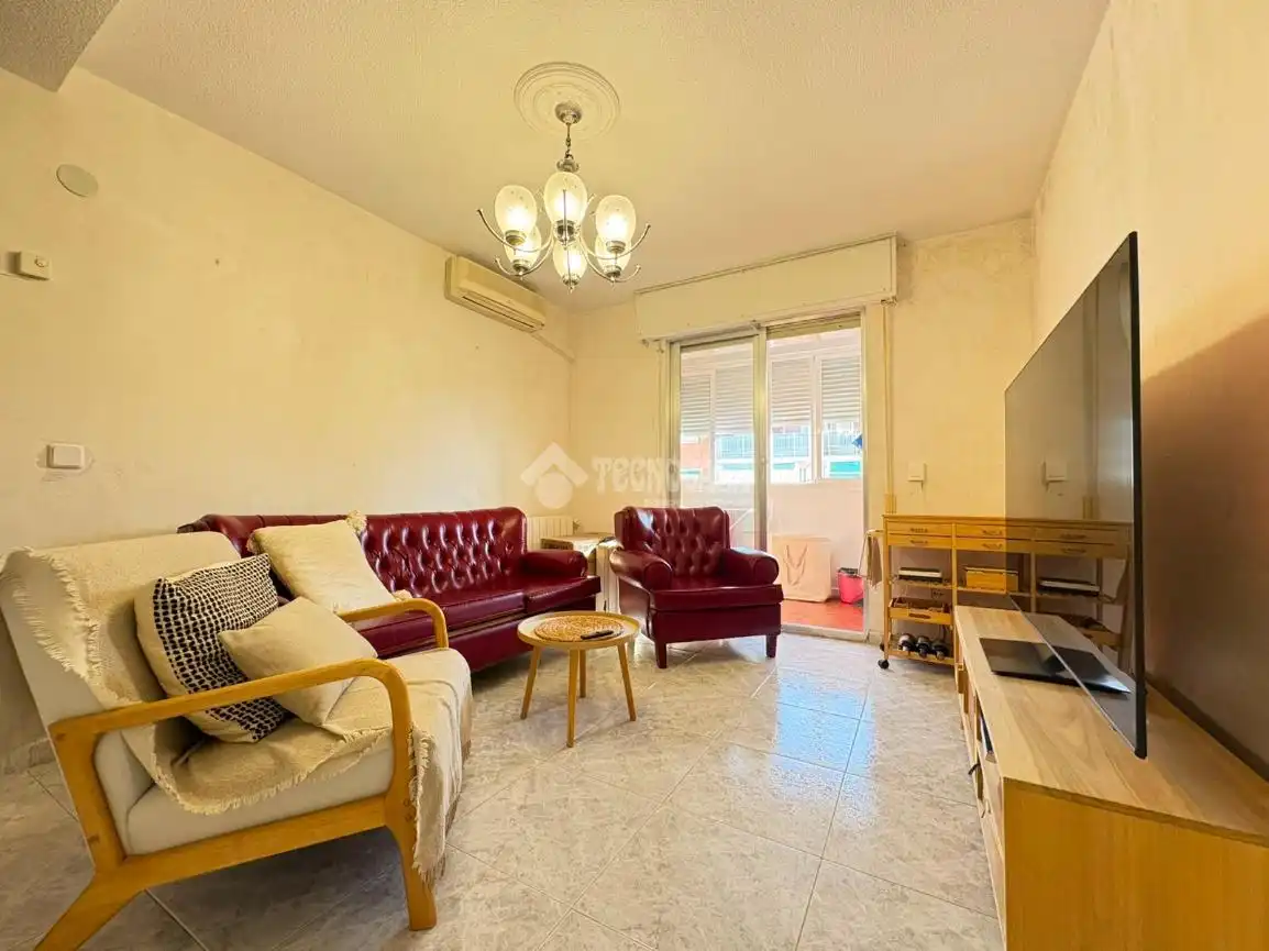 Wohnzimmer von Wohnung zum Verkauf in Getafe mit Klimaanlage, Heizung und Terrasse