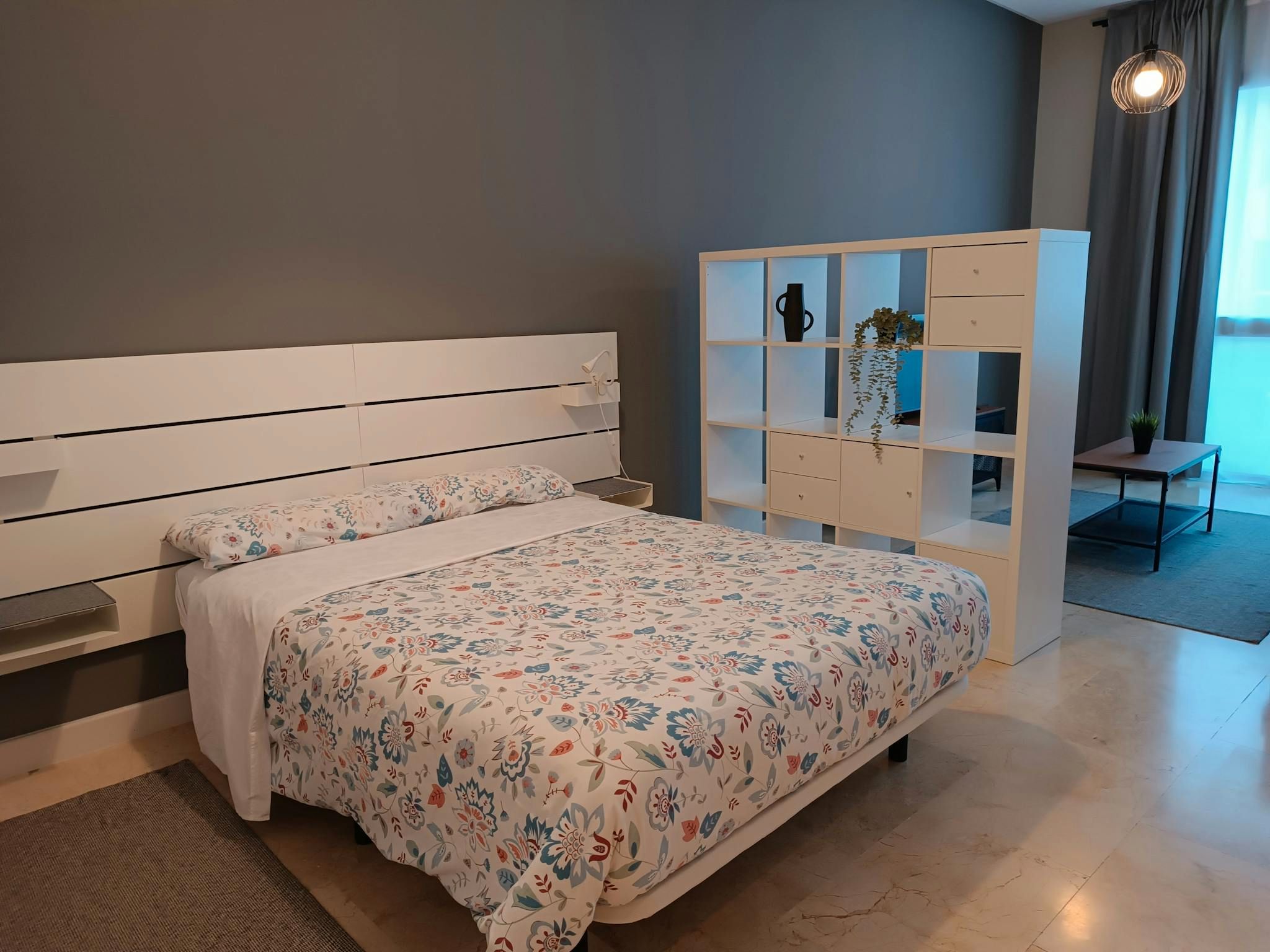 Bedroom of Flat to rent in  Madrid Capital  with Air Conditioner, Heating and Furnished