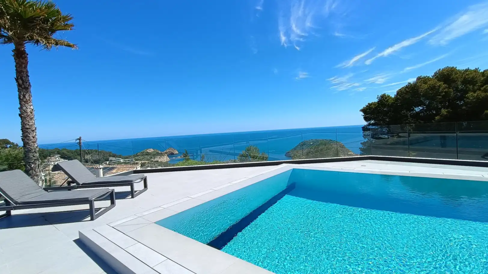 Piscina de Casa o xalet en venda en Jávea / Xàbia amb Aire condicionat, Calefacció i Jardí privat