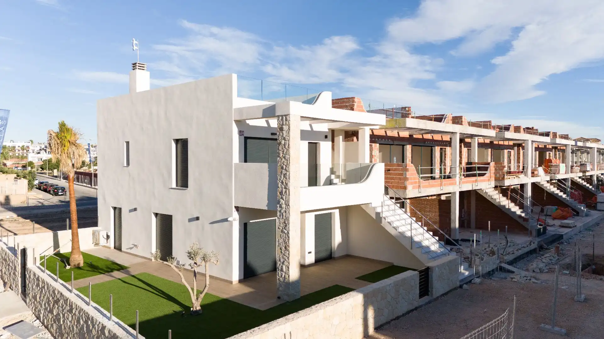 Vista exterior de Casa o chalet en venta en Pilar de la Horadada con Aire acondicionado, Calefacción y Terraza