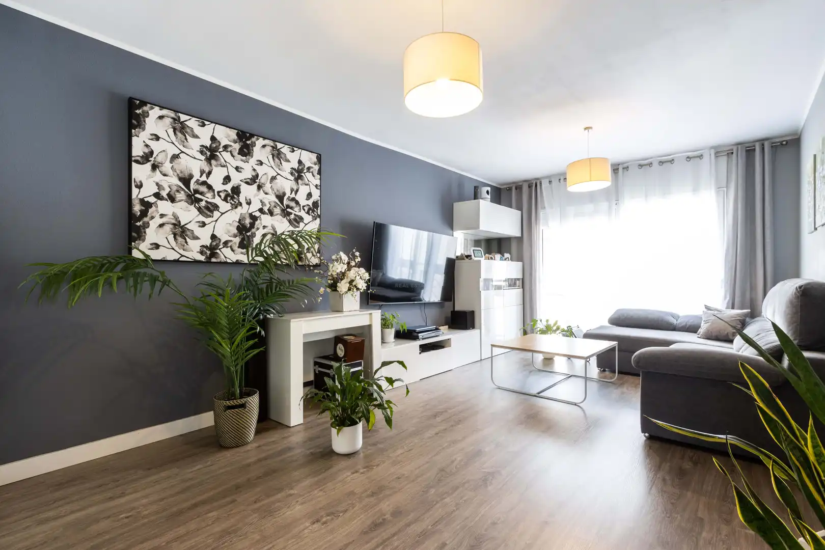Sala de estar de Casa adosada en venta en Mollet del Vallès con Aire acondicionado, Calefacción y Terraza