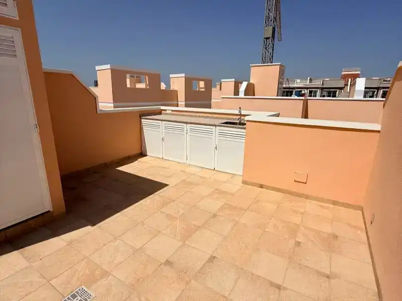 Terrassa de Casa adosada en venda en Pilar de la Horadada ciudad