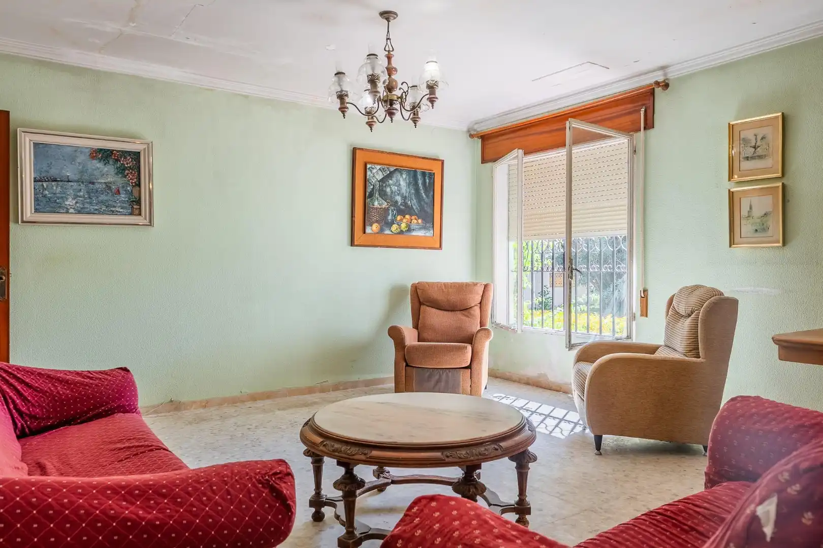Sala d'estar de Casa o xalet en venda en Crevillet - Pinar Alto