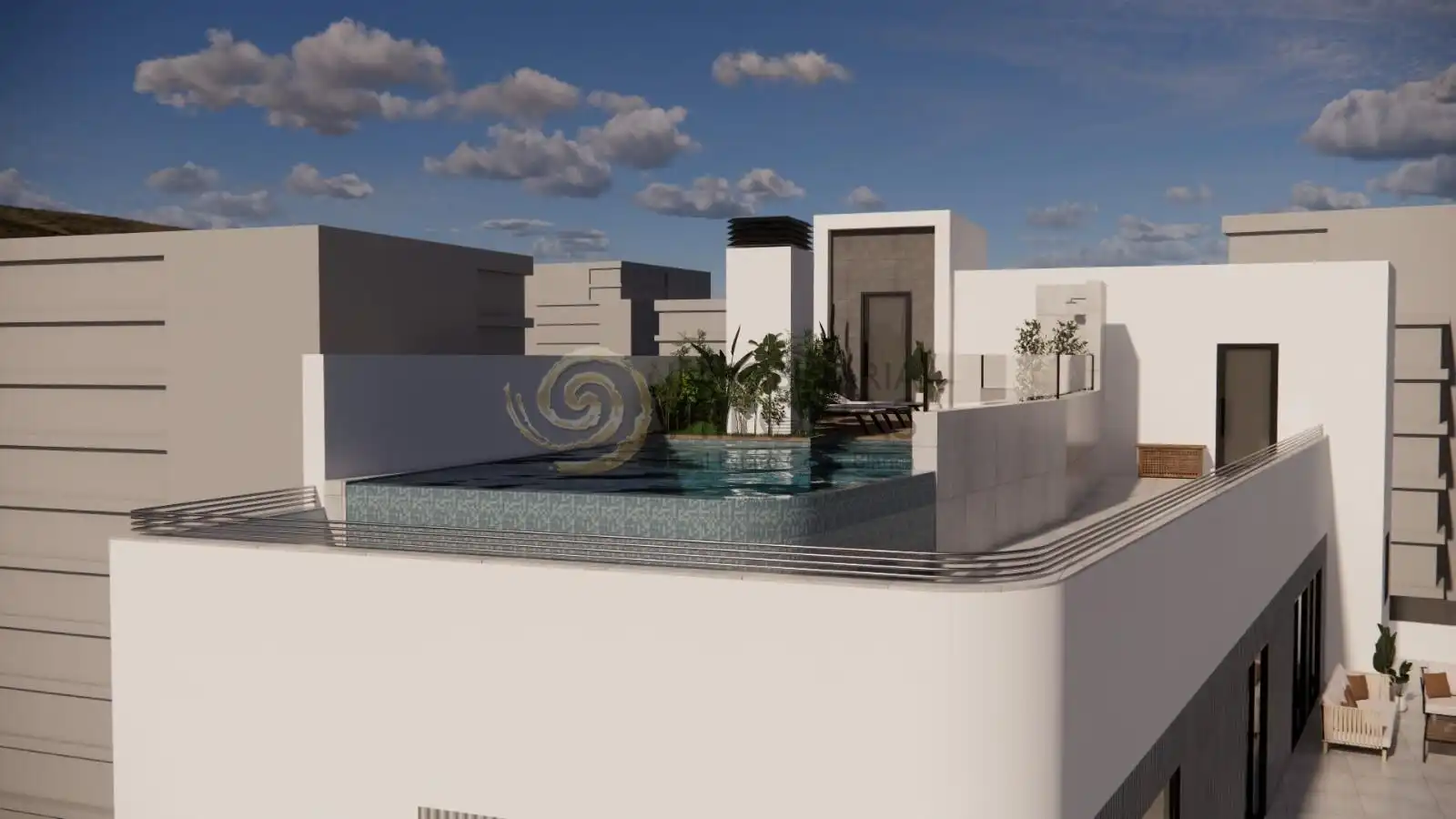 Penthouse mit Pool zum Verkauf in Centro, imagen 2