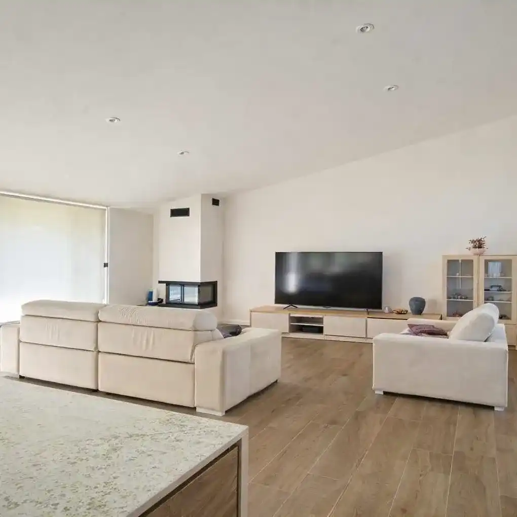 Sala d'estar de Casa o xalet en venda en Asparrena amb Calefacció i Jardí privat