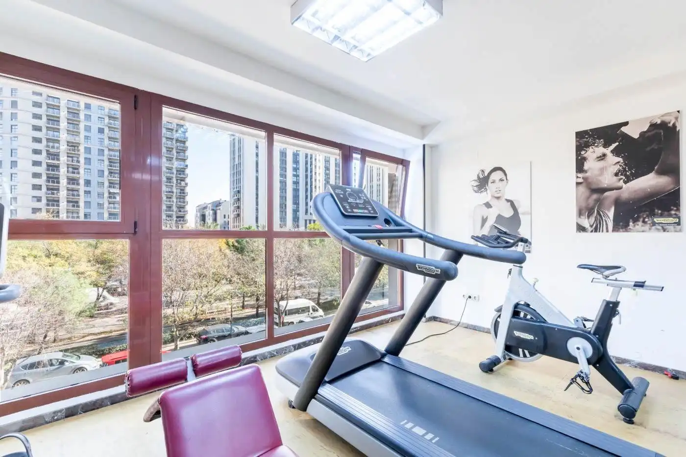 Habitación de Apartamento de alquiler en Valencia con Aire acondicionado, Calefacción y Amueblado