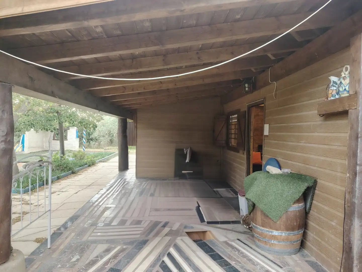 Terrassa de Casa o xalet en venda en El Burgo de Ebro amb Jardí privat i Traster