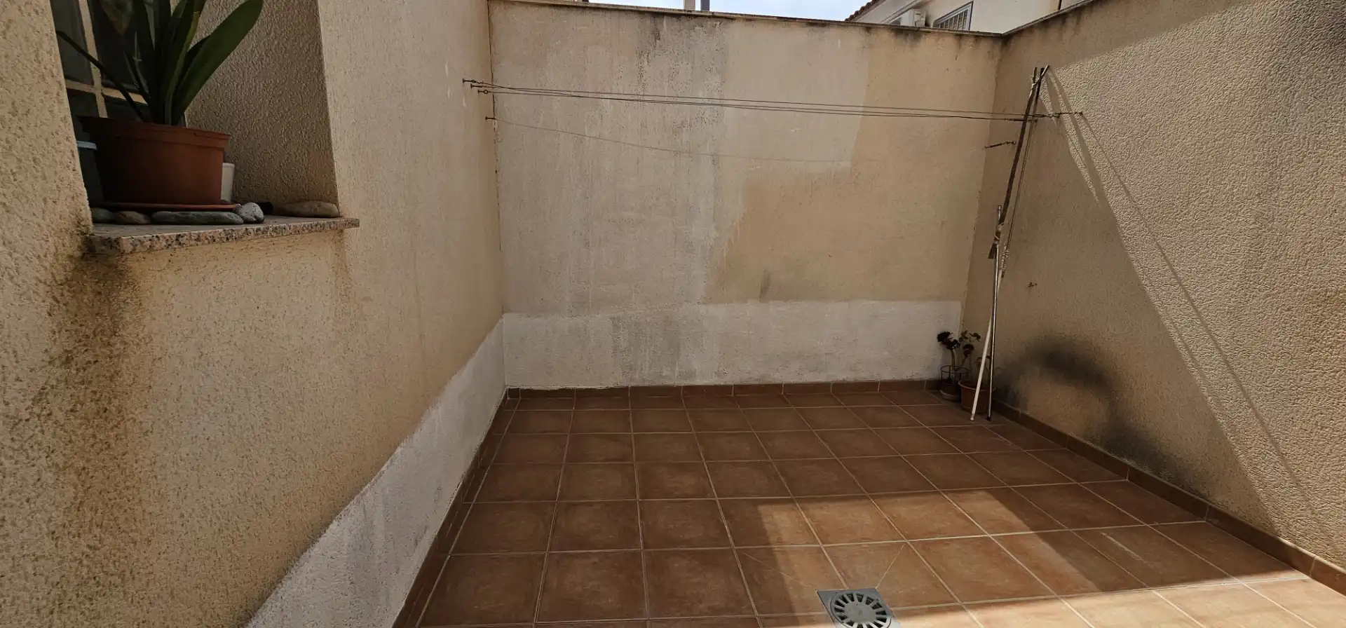 Terrassa de Casa adosada en venda en Totana amb Aire condicionat, Moblat i Forn