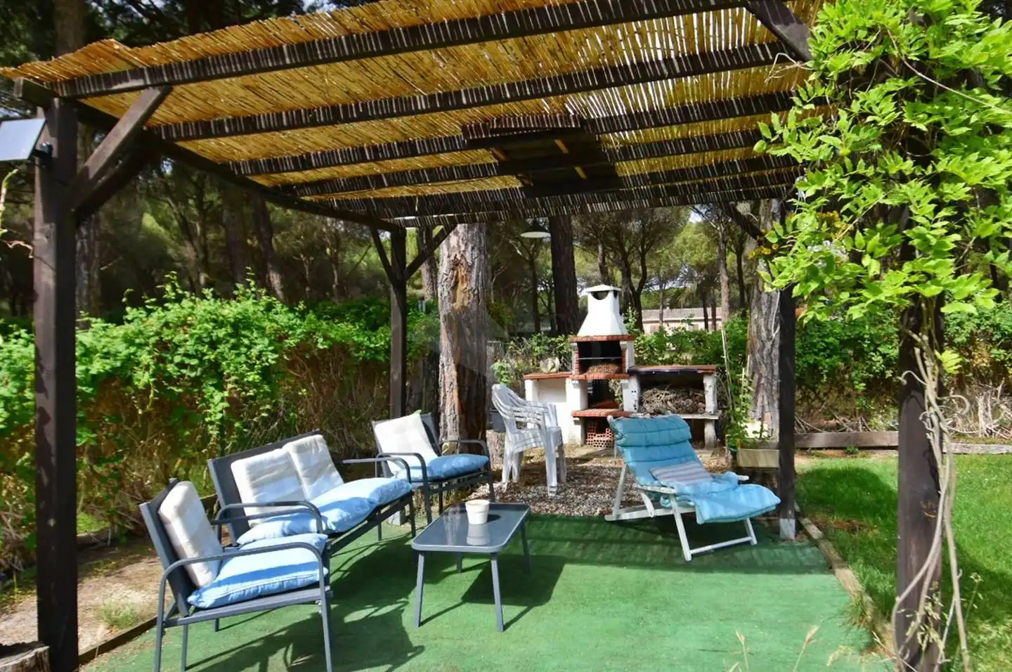 Terraza de Casa o chalet en venta en Olmedo con Calefacción, Jardín privado y Piscina comunitaria