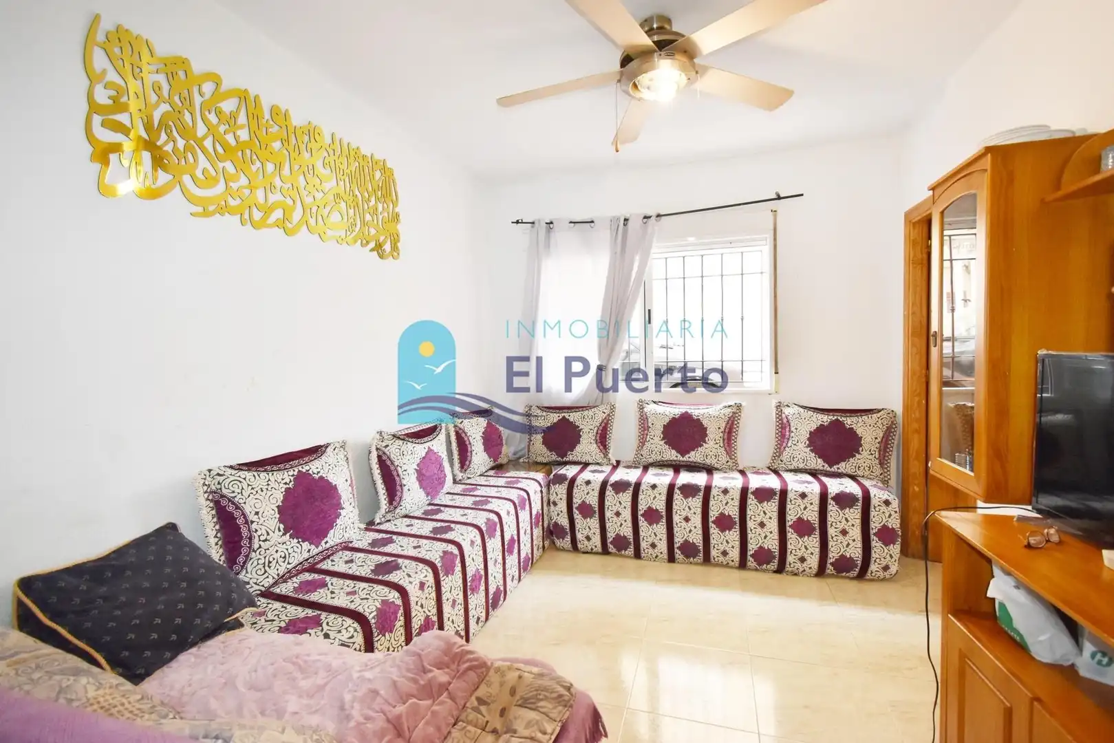 Sala de estar de Apartamento en venta en Mazarrón con Amueblado