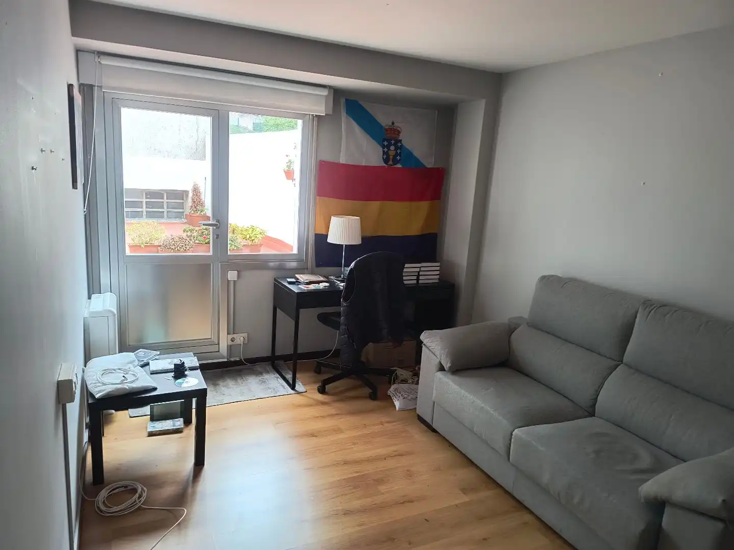 Sala d'estar de Pis en venda en Arteixo amb Calefacció, Parquet i Terrassa