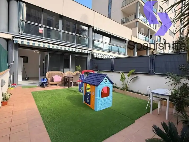 Terraza de Dúplex en venta en Villajoyosa / La Vila Joiosa con Aire acondicionado, Jardín privado y Terraza