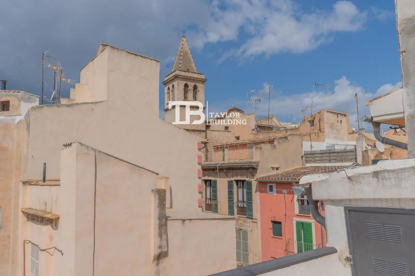Exterior view of Attic for sale in  Palma de Mallorca  with Air Conditioner, Heating and Terrace