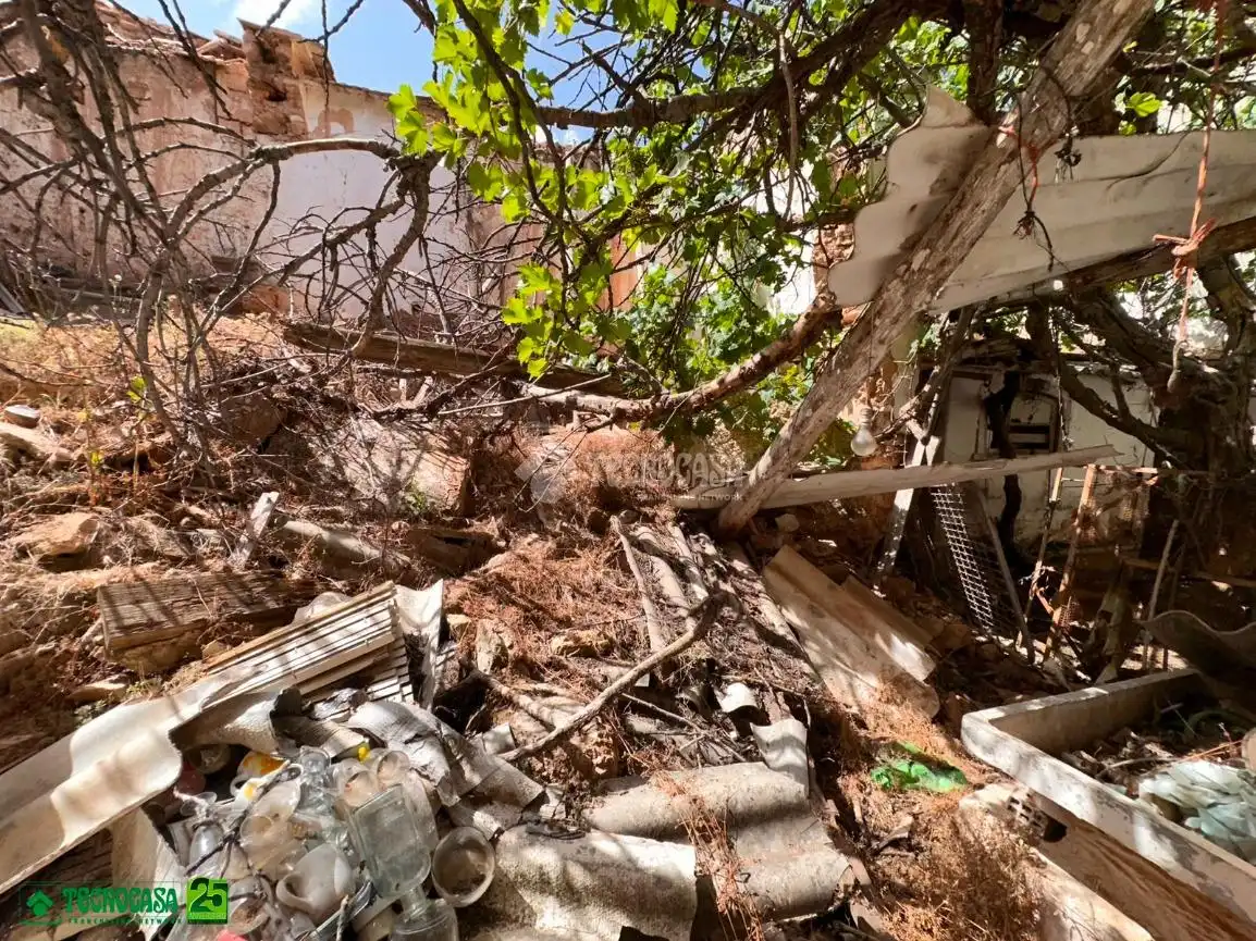 Jardín de Casa adosada en venta en Manzanares