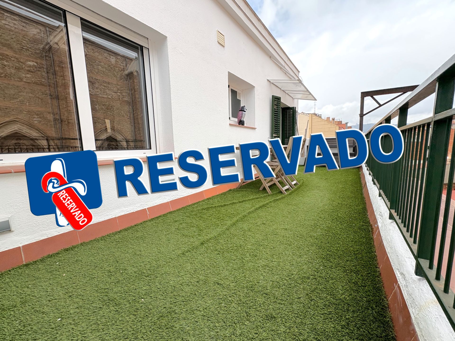 Terrace of Attic for sale in  Barcelona Capital  with Air Conditioner, Parquet flooring and Terrace