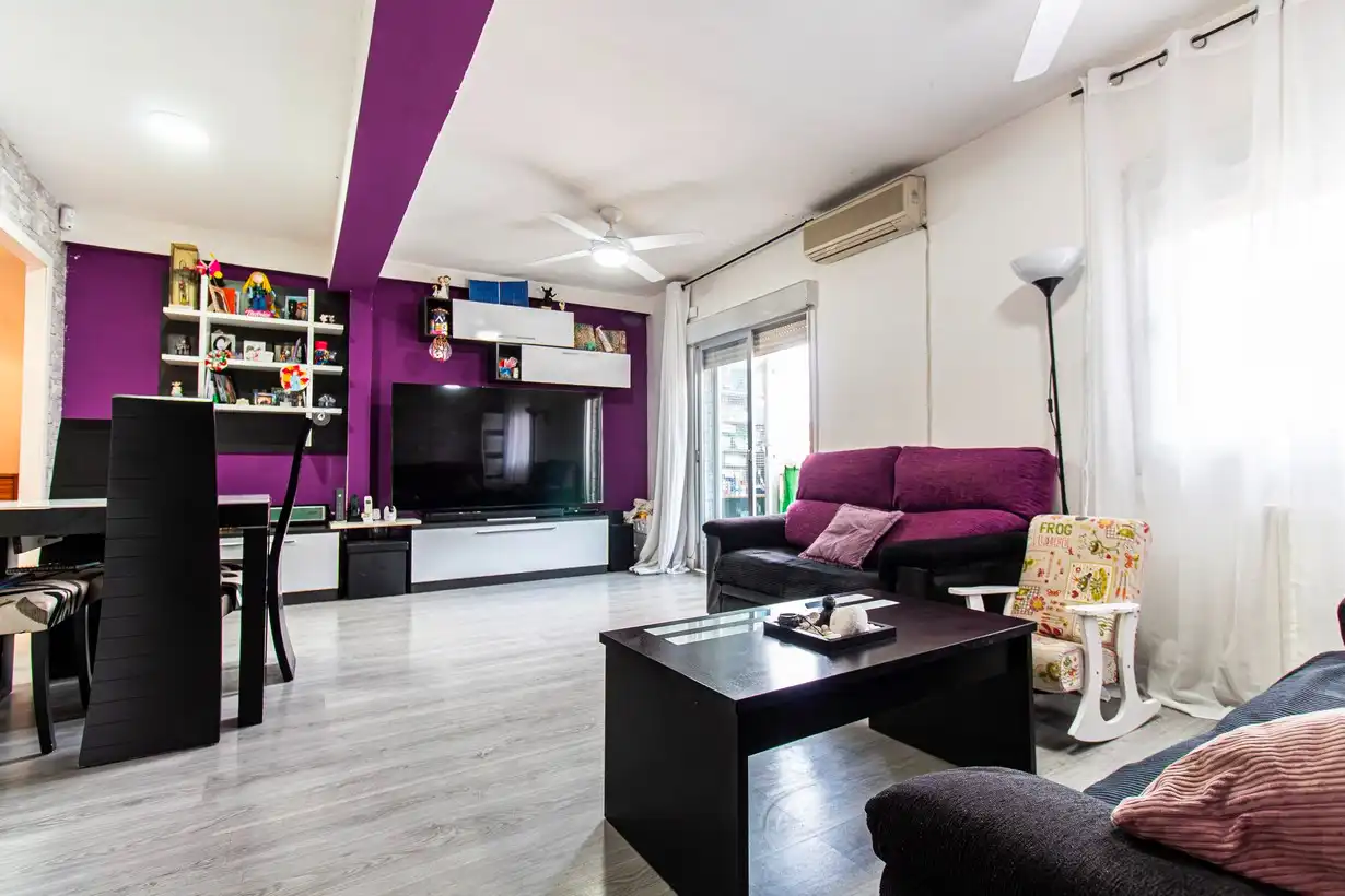 Sala de estar de Piso en venta en Ciudad Lineal
