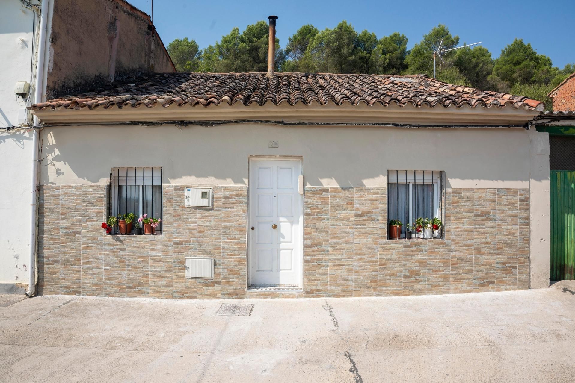 Vista exterior de Casa o xalet en venda en Funes