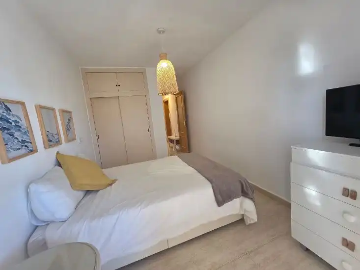 Bedroom of Flat for sale in La Manga del Mar Menor  with Furnished, Balcony and Community pool