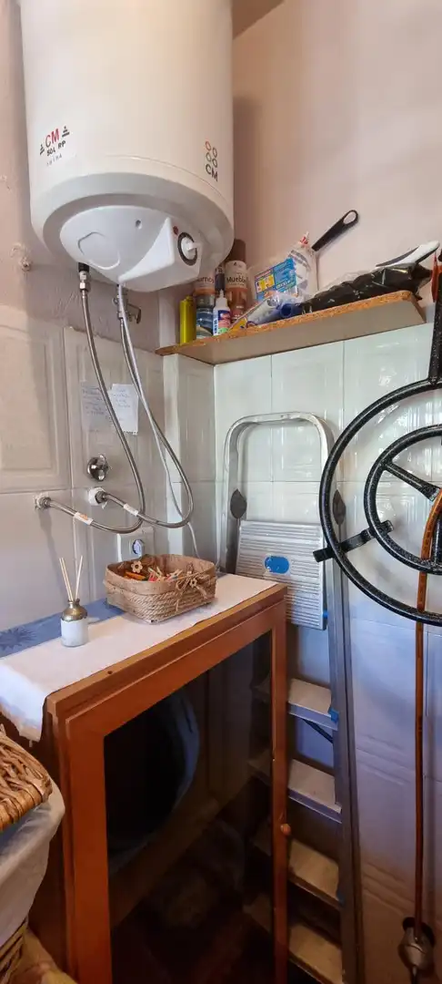 Bathroom of Flat for sale in Cullera  with Air Conditioner, Storage room and Furnished
