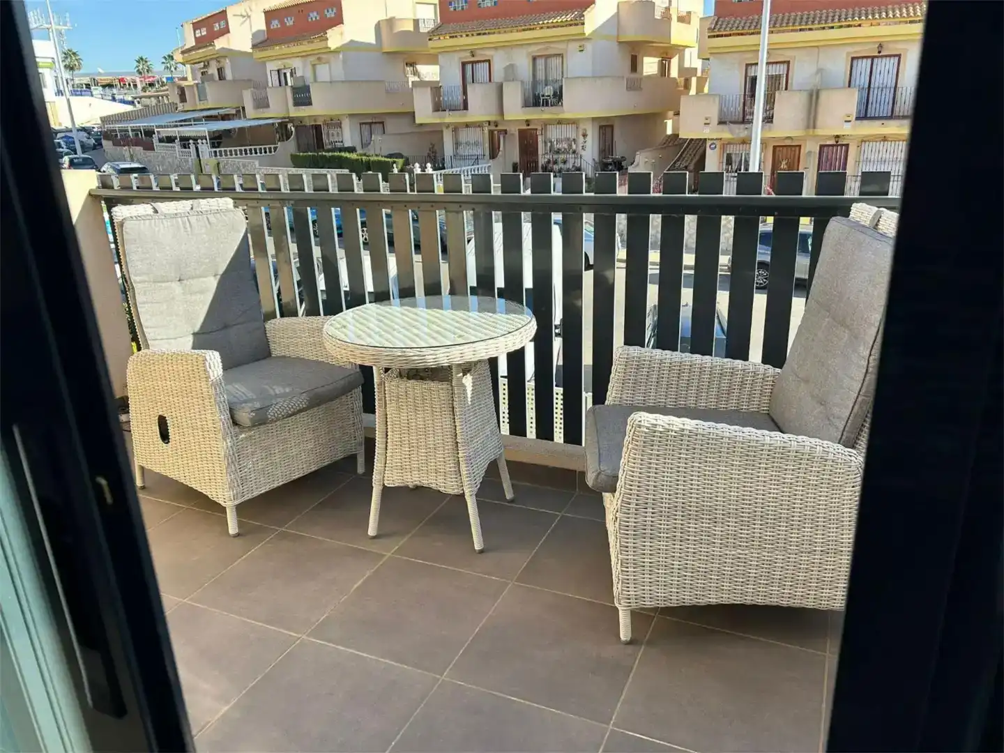 Terrasse von Wohnung zum Verkauf in Orihuela mit Klimaanlage, Schwimmbad und Balkon