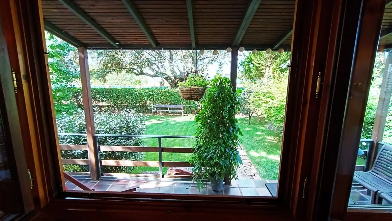 Jardí de Casa o xalet en venda en Palacios del Pan amb Calefacció, Jardí privat i Terrassa