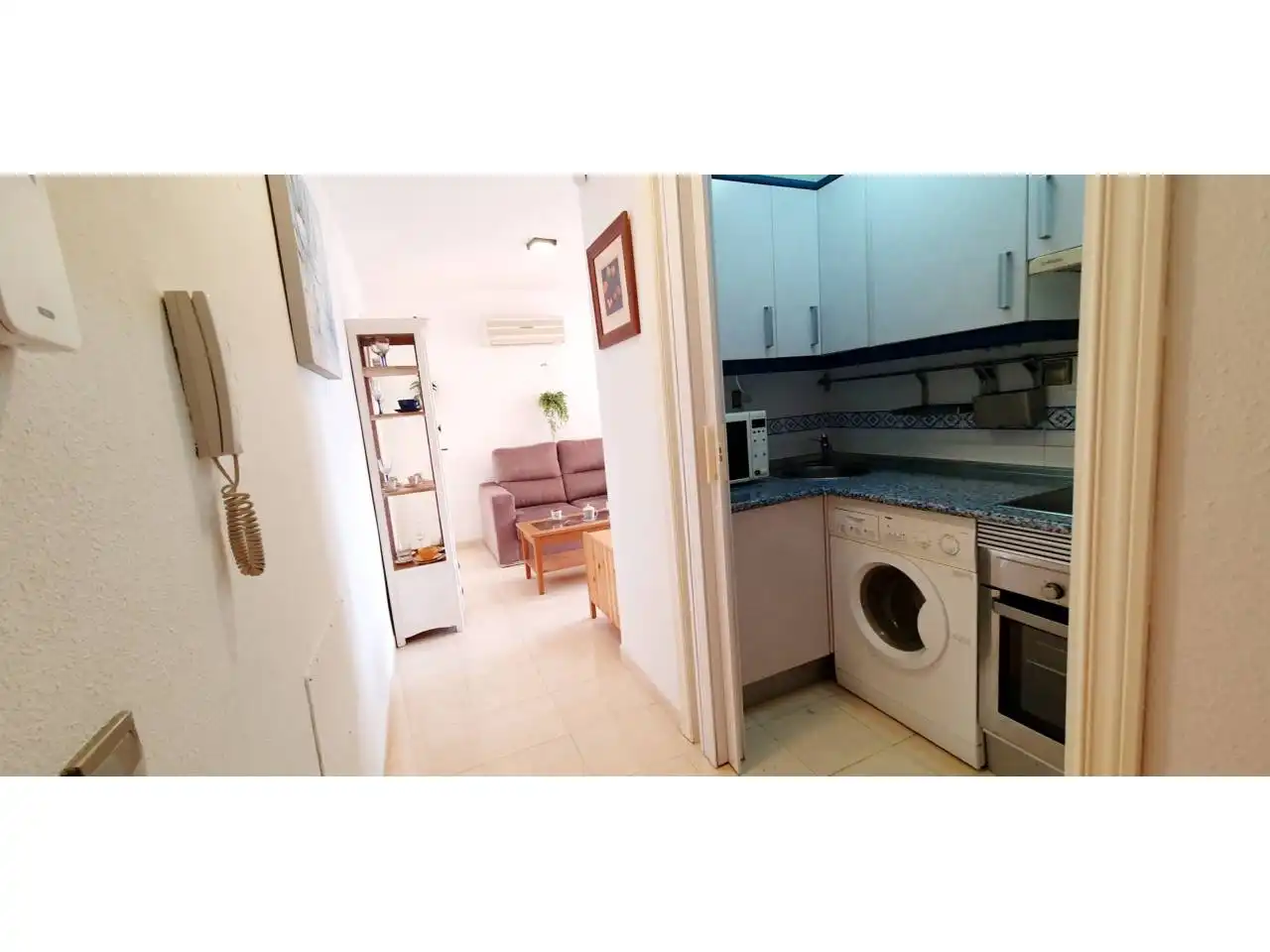 Cuina de Apartament en venda en Vícar amb Aire condicionat, Calefacció i Terrassa