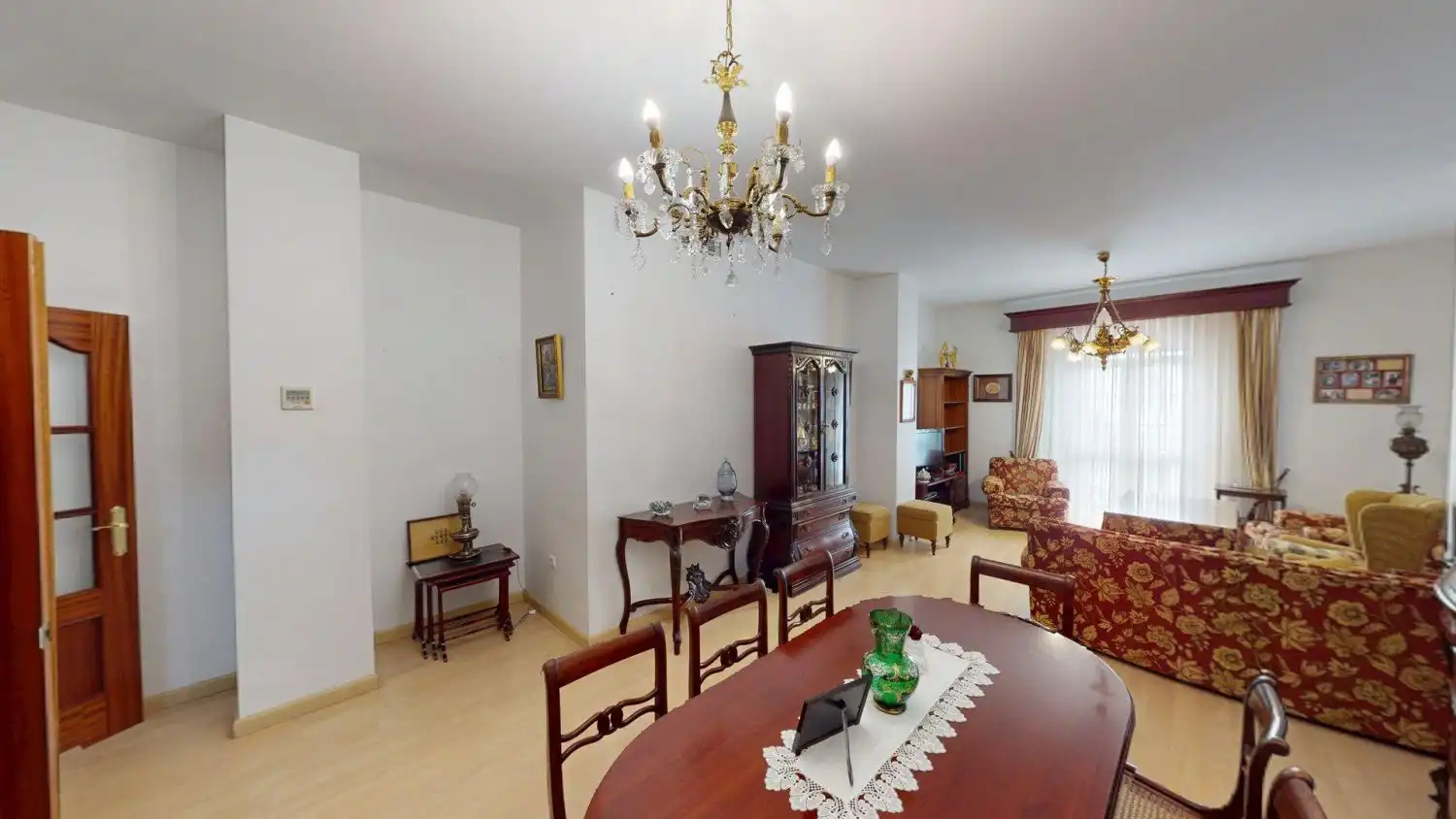 Dining room of Flat for sale in Sevilla  with Air Conditioner, Heating and Balcony