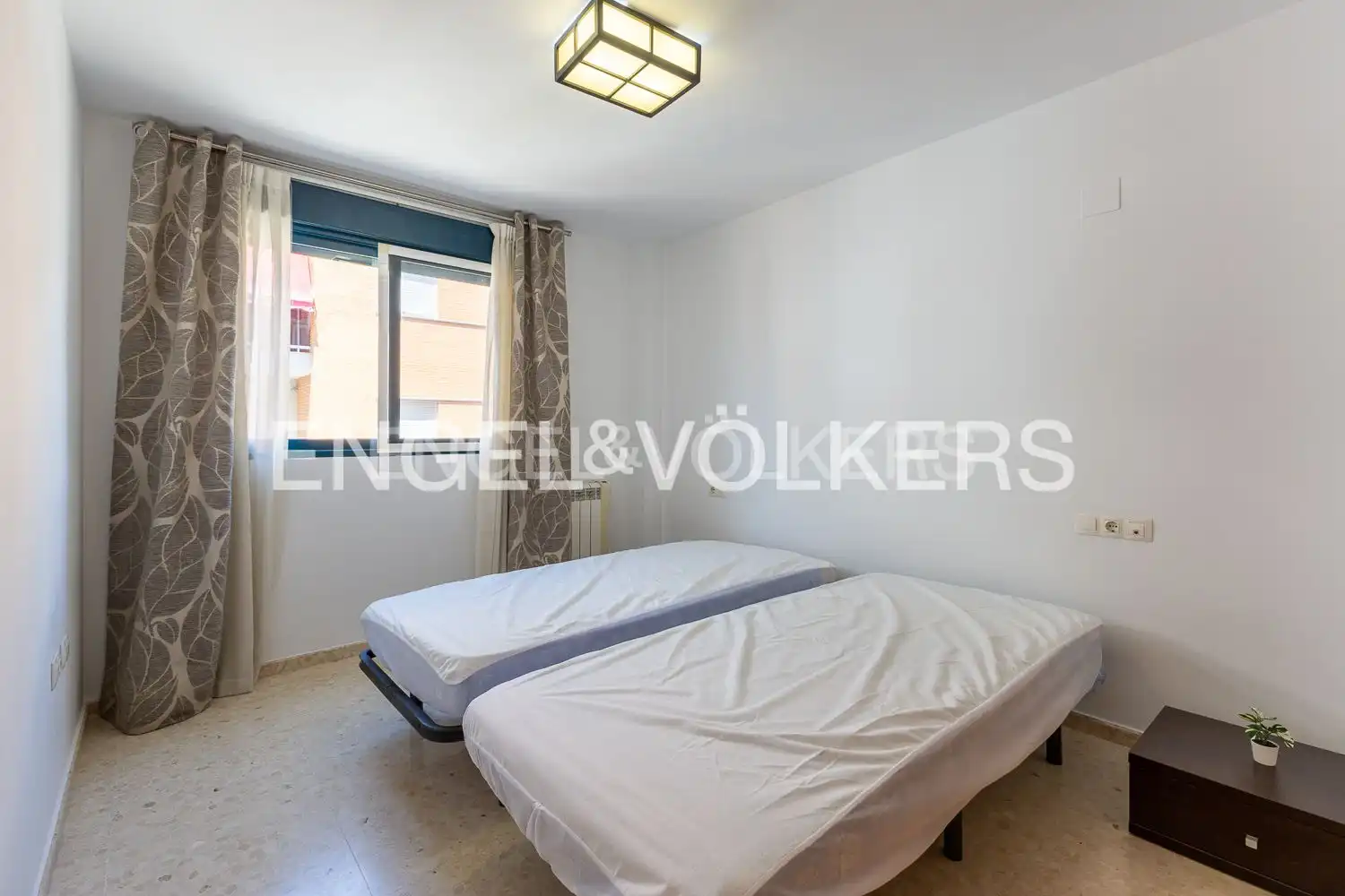 Bedroom of Flat for rent in El Real de Gandia  with Air Conditioner and Heating