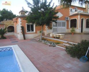 Exterior view of House or chalet for sale in Elche / Elx  with Air Conditioner, Private garden and Terrace